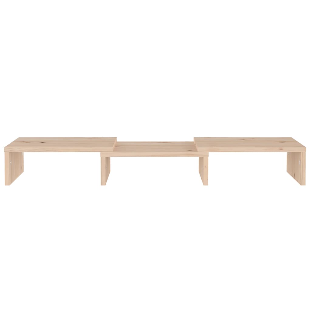 NNEVL Monitor Stand 60x24x10.5 cm Solid Wood Pine-4