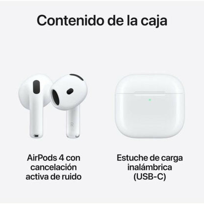 In-ear Bluetooth Headphones Apple AirPods 4 White-1