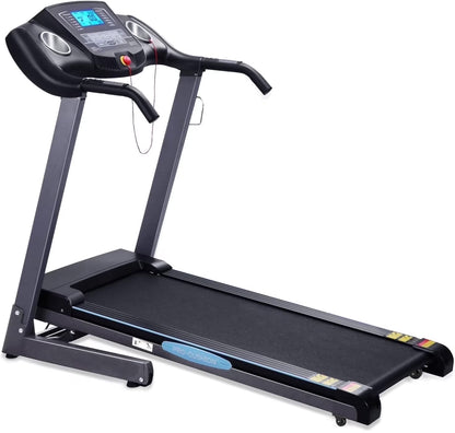 Treadmill with Auto Incline Folding Treadmill 12Level Incline 2.5 Horse Power 15 Preset for Home Use 8.5 Mph Range