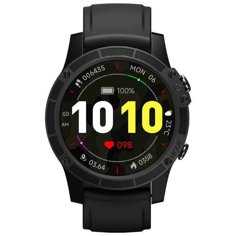 Rugged Smartwatch Text and call women bluetooth iphone compatible 1.45