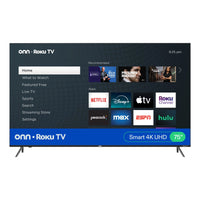 75” Class 4K UHD Roku Smart Television, 100044717