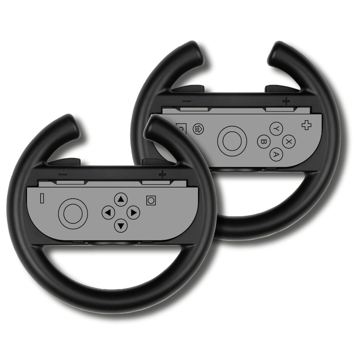 Steering wheel KONIX Black Nintendo Switch-3