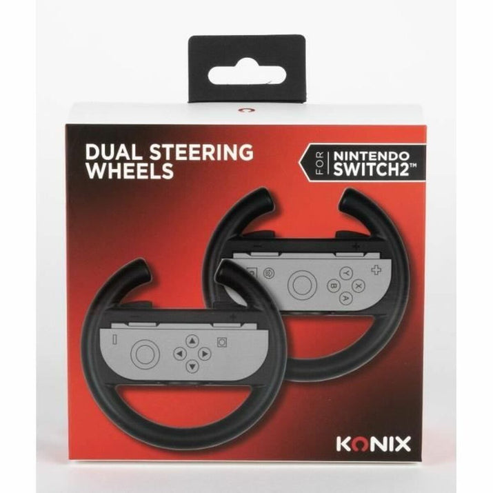 Steering wheel KONIX Black Nintendo Switch-6