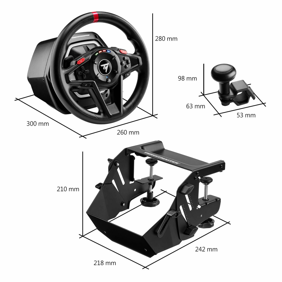 Steering wheel Thrustmaster 4160648-2