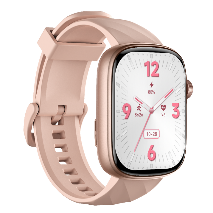 Smart Eco Drive Watch for Women, 1.95'' AMOLED Ultra-Clear Screen Activity Trackers with Heart Rate/Sleep/SpO2 Monitor, Smartwatch for iPhone/Samsung/Android-5