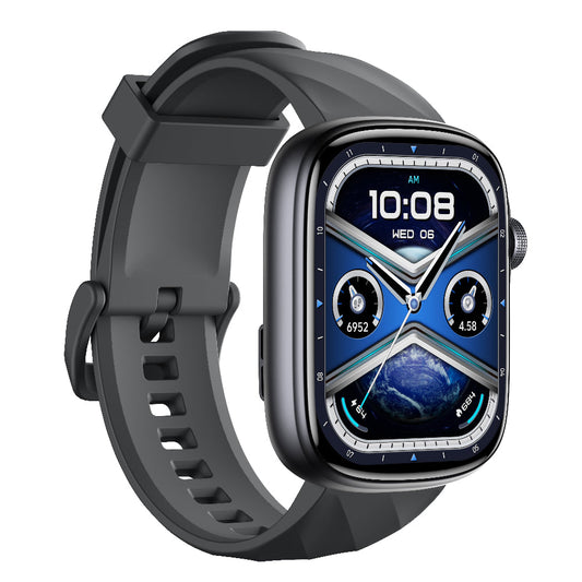 Smart Eco Drive Watch for Women, 1.95'' AMOLED Ultra-Clear Screen Activity Trackers with Heart Rate/Sleep/SpO2 Monitor, Smartwatch for iPhone/Samsung/Android-0