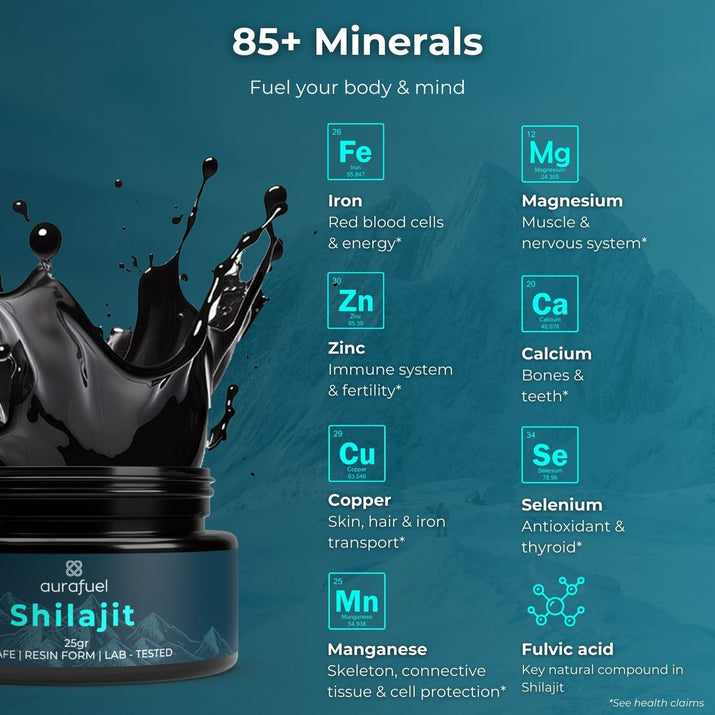 Pure Shilajit Resin from Himalaya - 100% authentic & purified-3