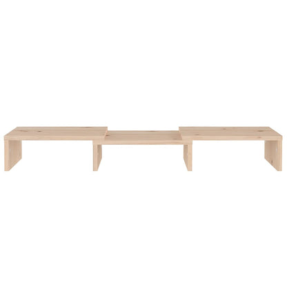 NNEVL Monitor Stand 60x24x10.5 cm Solid Wood Pine-4