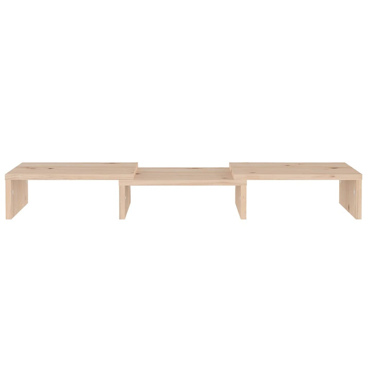 NNEVL Monitor Stand 60x24x10.5 cm Solid Wood Pine-4