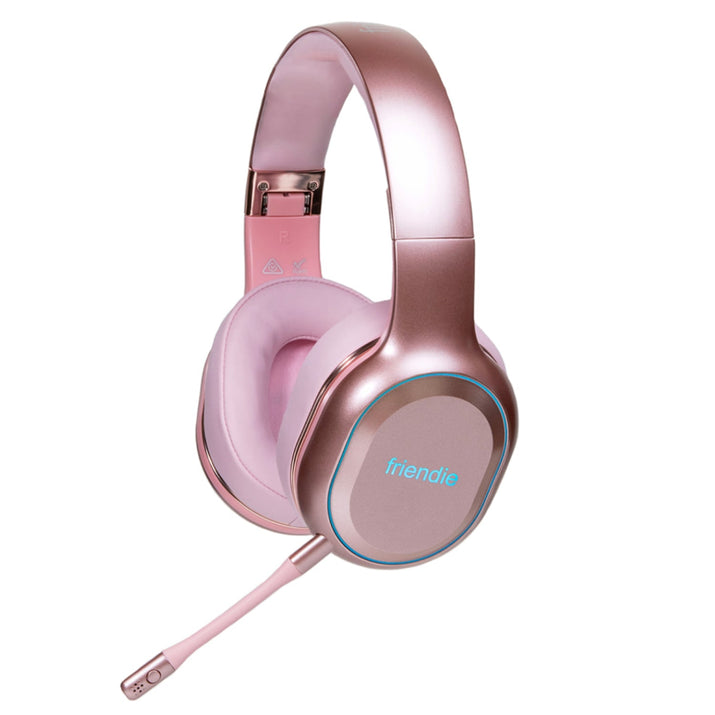 AIR Duo Rose Gold (Over Ear Wireless Headphones)-4