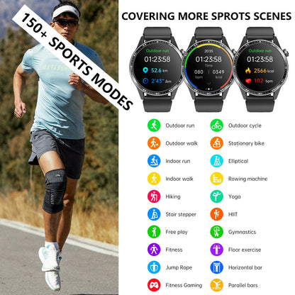 Healthy Blood Oxygen Smart Watch Men ECG+PPG Precise Body Temperature Heart Rate Monitor Smartwatch HRV Blood Pressure Watches-1
