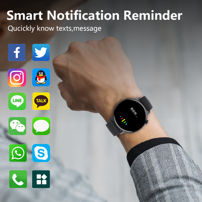 ECG monitor Smart Watch Non Invasive Blood Glucose Smart Watch with Blood Component Analysis-3