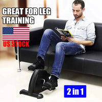 Multi-Function Mini Digital under Desk Bike Stepper Foot Pedal Exerciser,Pedal Exerciser for Senior