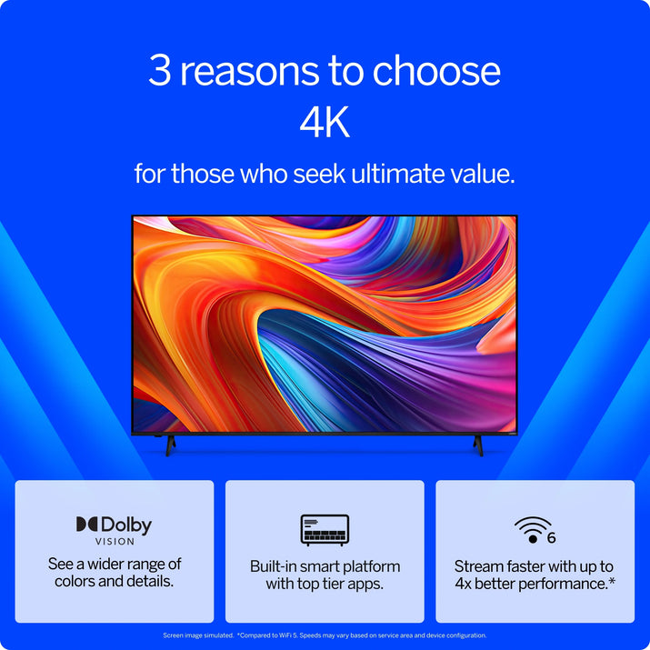 75” Class 4K UHD LED HDR Smart TV (V4K75M-08)