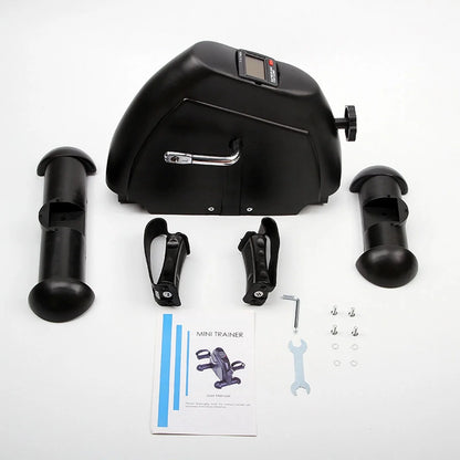 Multi-Function Mini Digital under Desk Bike Stepper Foot Pedal Exerciser,Pedal Exerciser for Senior