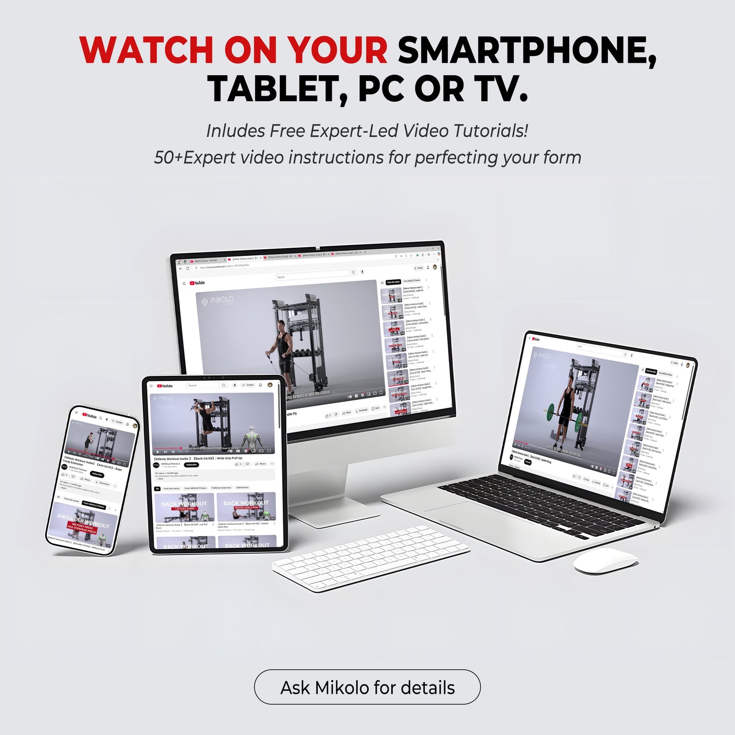 Smith Machine, All-In-One Power Rack Cage with Vertical Leg Press, 2000LBS Power Cage Squat Rack with Smith Bar, Dual Pulley Cable Crossover System for Home Gym