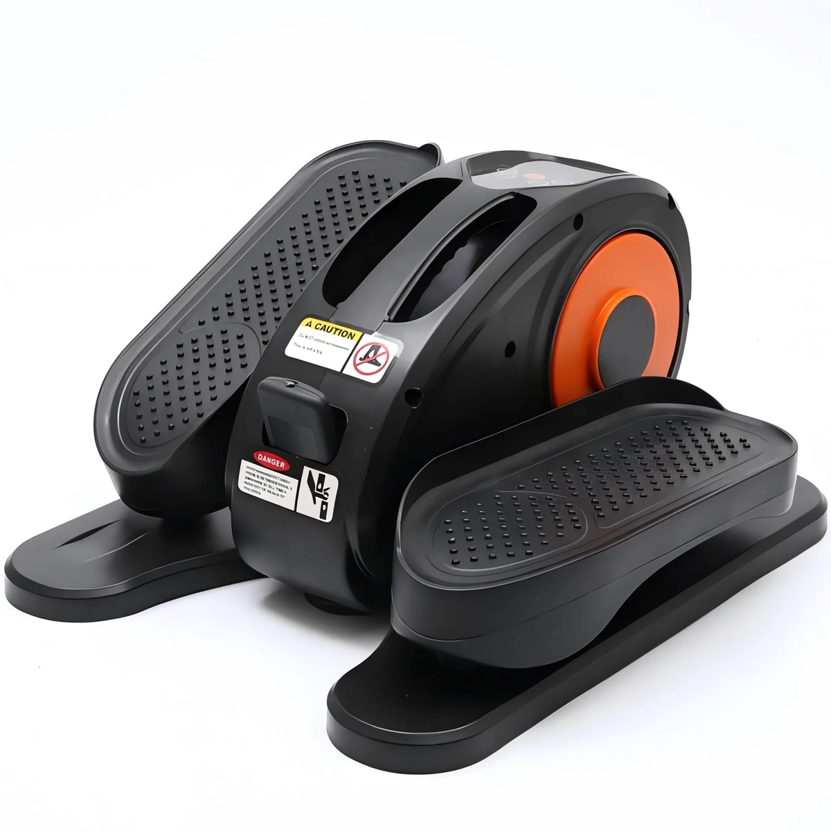 under Desk Elliptical, Electric Ellipse Leg Exerciser While Sitting for Seniors Adults, Auto/Manual Dual Mode Motorized Foot Pedal Exerciser with Remote Control for Home Office Use