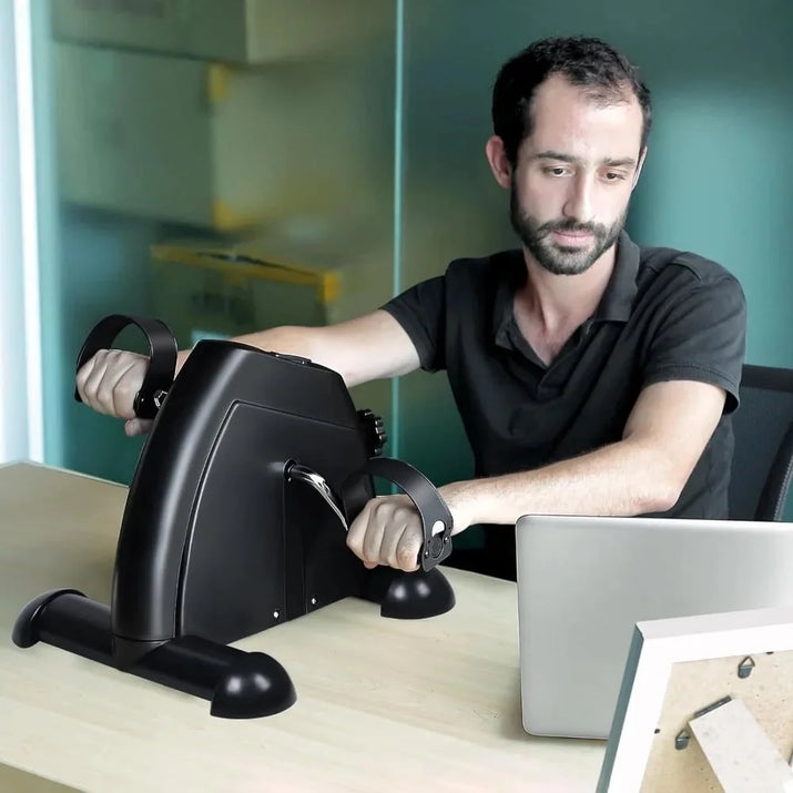 Multi-Function Mini Digital under Desk Bike Stepper Foot Pedal Exerciser,Pedal Exerciser for Senior